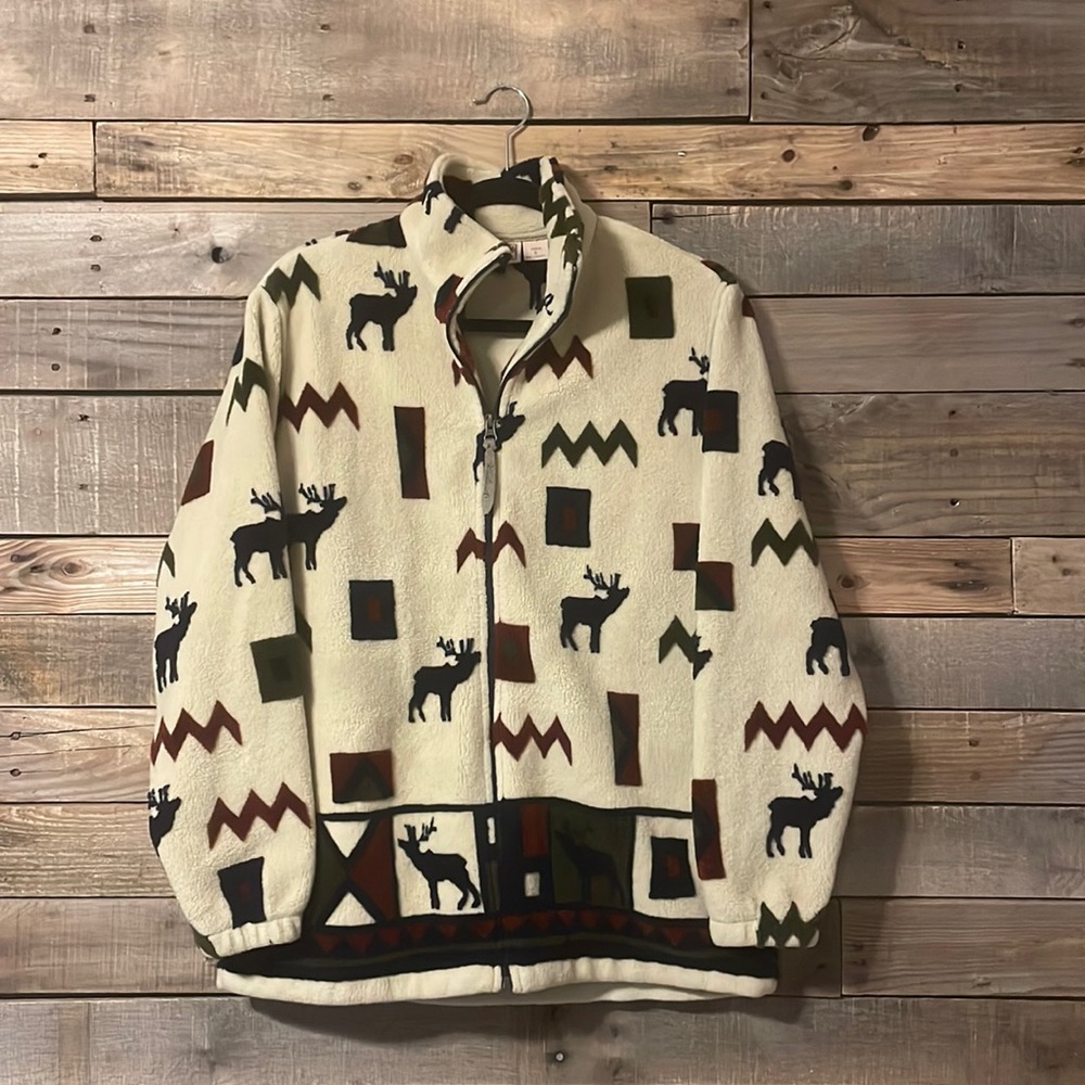 Vintage Woolrich Zip Up Sweater or Jacket - Picture 1 of 5